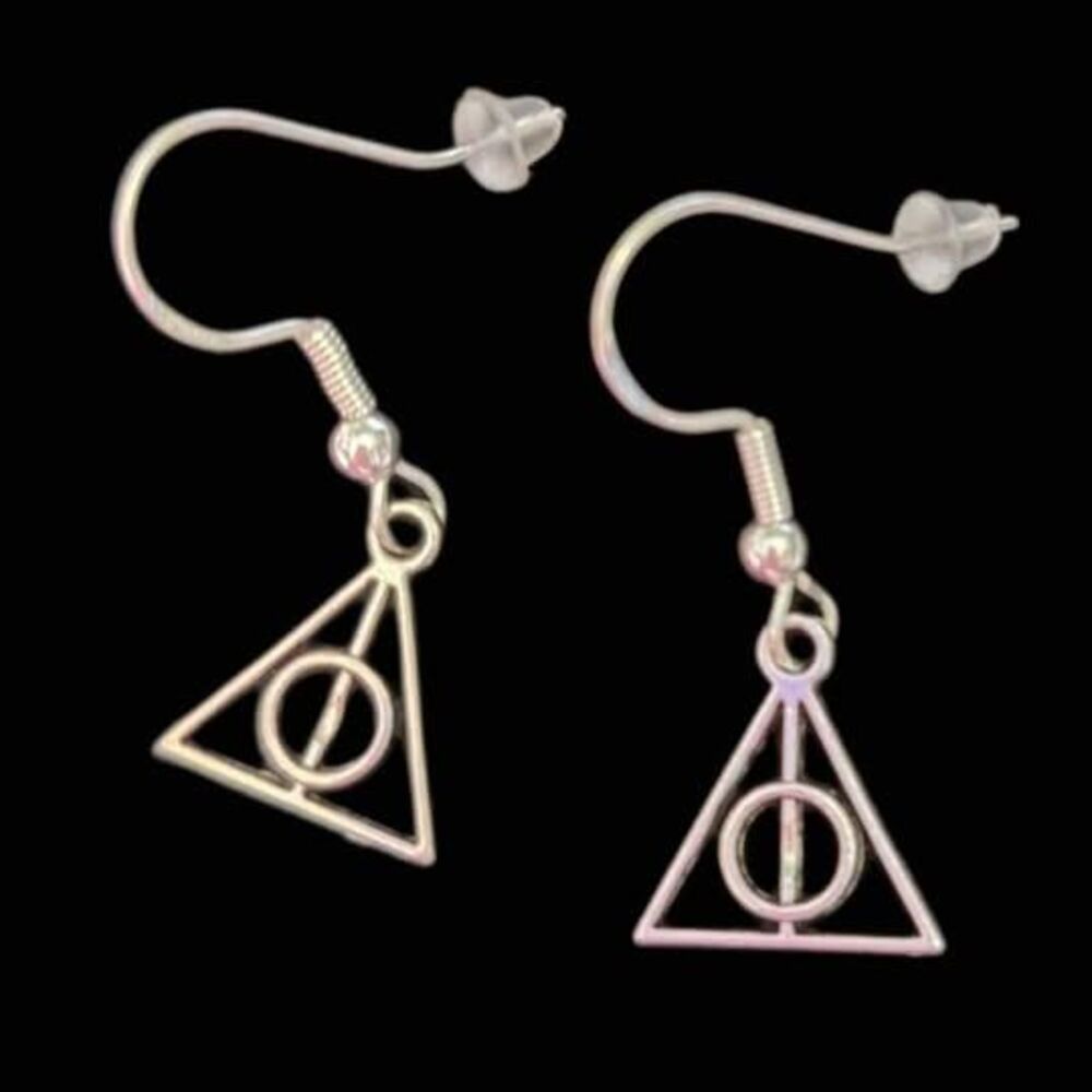 Harry Potter Deathly Hallows Earrings